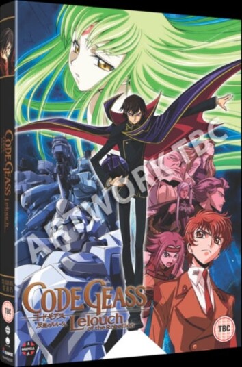 Code Geass: Lelouch Of The Rebellion  Sesong 1 DVD