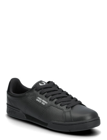 Fred Perry B722 Textured Lthr/Snce1952 - Black - 40