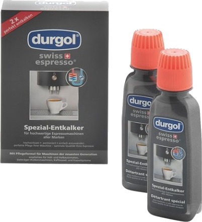Durgol | Swiss Espresso Spesiell Avkalkingsmiddel 2x125 ml