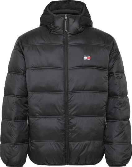 Tommy Jeans Tjm Hooded Logo Jacket Ext Black S Tommy Jeans Tjm Hooded Logo Jacket Ext Black S