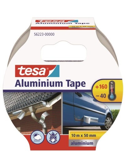 tesa Aluminum Tape Strong 50mµ 10m x 50mm tesa Aluminum Tape Strong 50mµ 10m x 50mm
