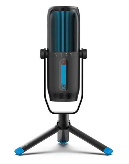 JLab Talk Pro USB Kondensator Bordmikrofon - Svart med 192 kHz Opptak