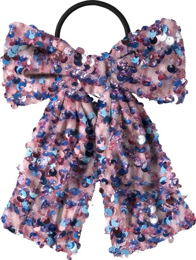 Name It Frunicia Sløyfe Hårstrikk i Blå Rosa - Barn Accessory