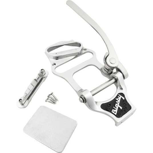 Bigsby Tailpiece B16 W/bridge & Neck Shim, Polished Aluminum