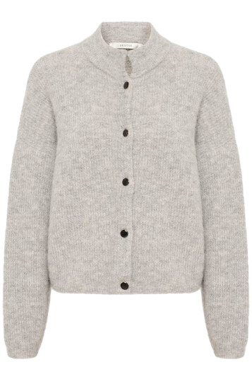 Gestuz Alphagz Short Cardigan Cardigan Grå female L