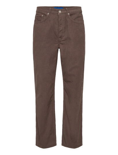 Garment Project Corduroy Five Pocket Loose Fit   El   Brown   33