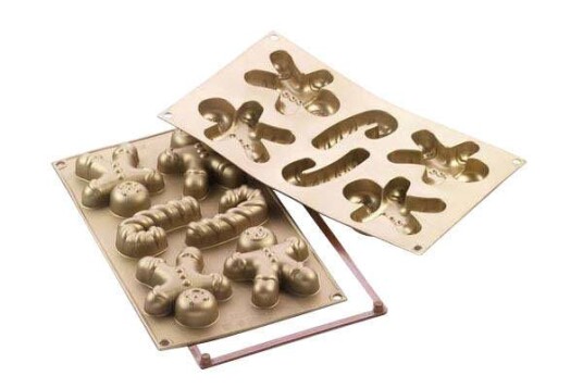 SILIKOMART Silikonform Pepperkakemenn (for 6 stk)
