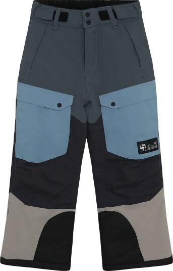 Color Kids Jr. Ski Pants   Colorblock   TURBULENCE   116