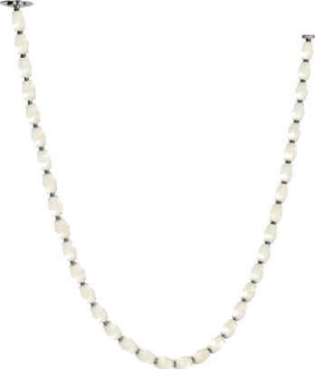 Collier Alabaster 108 Chandelier Antique Brass 3000K
