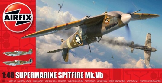 Airfix 1/48 Supermarine Spitfire Mk.Vb Modellbyggingssett