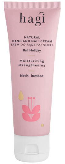 Hagi Natural Hand And Nail Cream Bali Holiday  50 ml