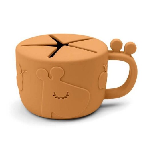 Done By Deer Peekaboo Snack Kopp Raffi Mustard