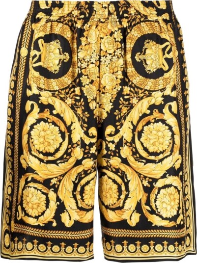 Versace, Herre, Shorts, Flerfarget, M,