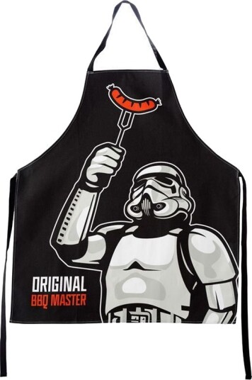 Original Stormtrooper BBQ Master   Forkle i Bomull 80x70 cm
