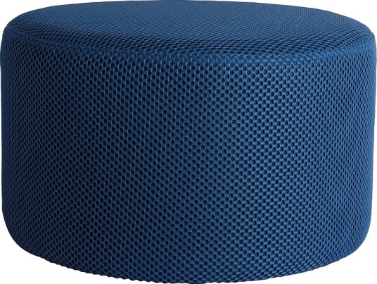 Leitmotiv Puff Retro Mesh Blå