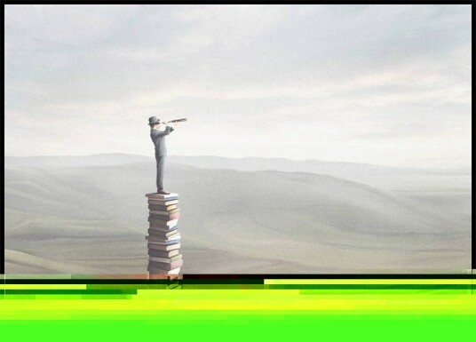 Tower of Books Plakat Plakat / 50x70cm