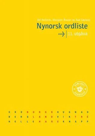 Nynorsk Ordliste Av Alf   Rauset Margunn   Søylan Hellevik