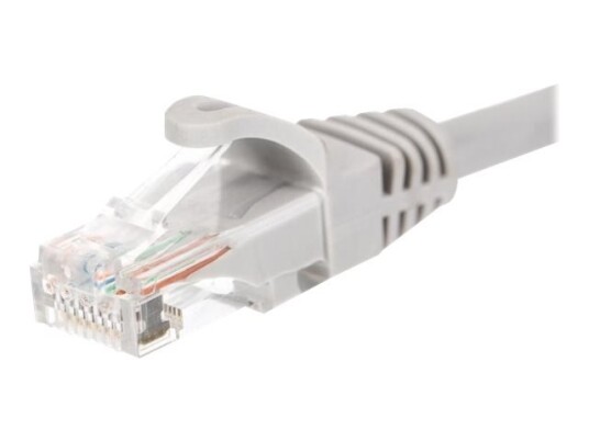 Netrack Koblingskabel Rj-45 Hann Til Rj-45 Hann 3 M Utp Cat 6 Formstøpt Uten Hindringer Grå
