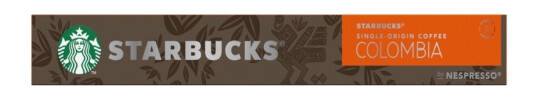 STARBUCKS SINGLE-ORIGIN COLOMBIA KAFFEKAPSLER BY NESPRESSO 6220514 STARBUCKS SINGLE-ORIGIN COLOMBIA KAFFEKAPSLER BY NESPRESSO 6220514
