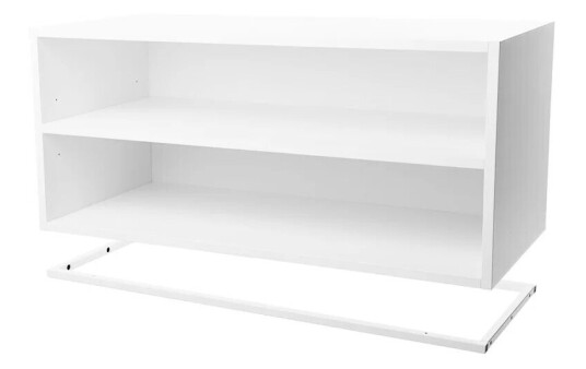 Zweed Molto ?pen modul 840 Hvit, inkl. hvit metallramme