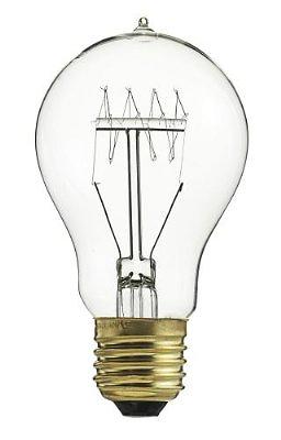 Philips glødelampe karbontråd 115W E27 230V