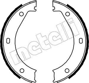 Bremseskosett håndbrems METELLI 53 0013