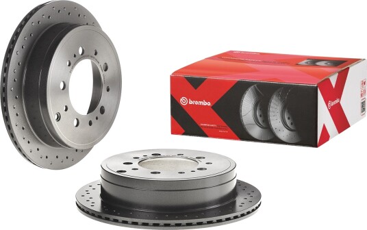 BREMBO 09.D618.1X Bremseskive