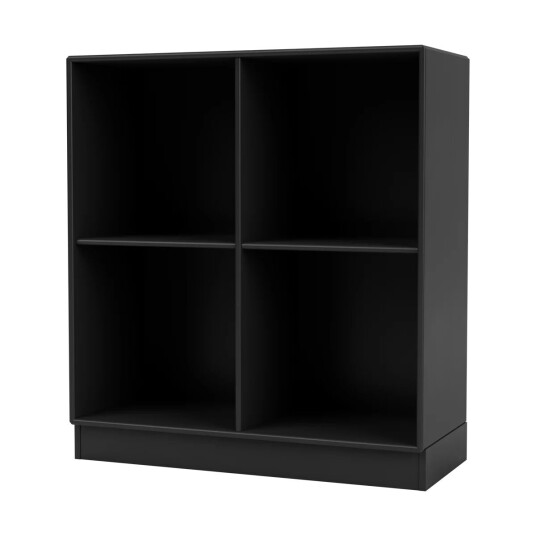 Montana SHOW hylle 69,6 x 69,6 cm, sokkel 7 cm 05 Black