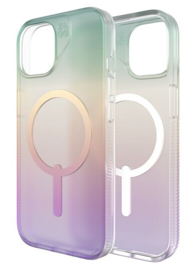 Zagg Iphone 13/iphone 14/iphone 15 Deksel Milan Snap Iridescent Zagg Iphone 13/iphone 14/iphone 15 Deksel Milan Snap Iridescent