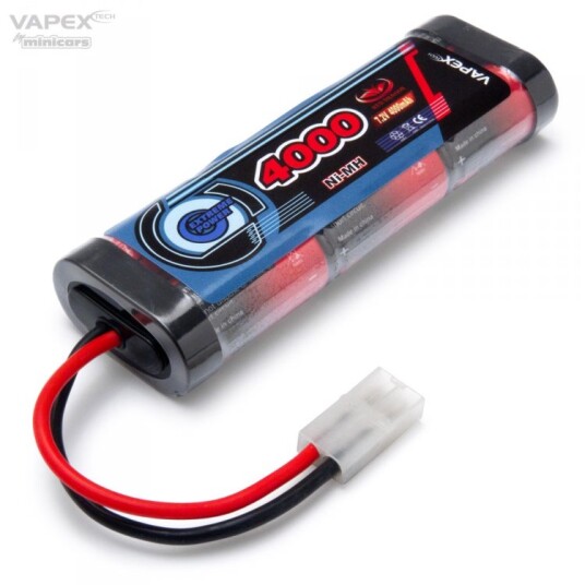 Vapex NiMH Battery 7,2V 4000mAh Tamiya connector