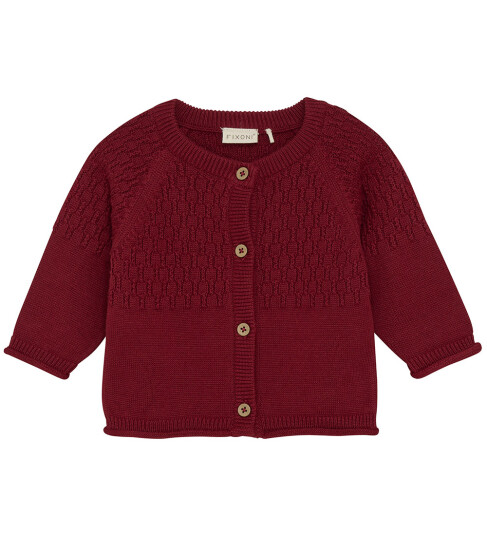 Fixoni Cardigan Knit Red 74