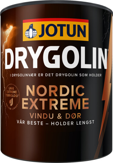 Jotun Drygolin Nordic Extreme V&D Klassisk Hvit Base 0.68l