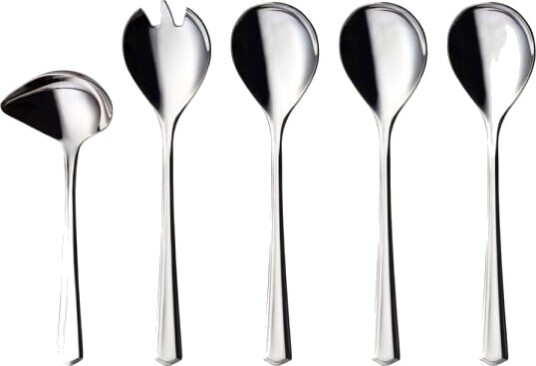 Hardanger bestikk Mira serveringssett 5 deler Hardanger bestikk Mira serveringssett 5 deler