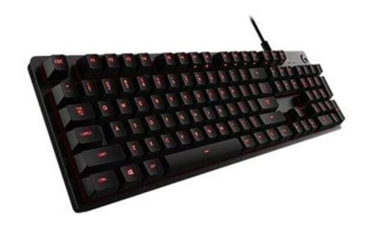 Logitech G413 Carbon - ND - Gamingtastatur - Nordisk - Grå