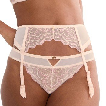 Triumph Truser Palina Waves Of Glow Suspender Belt Lysrosa Large Dame