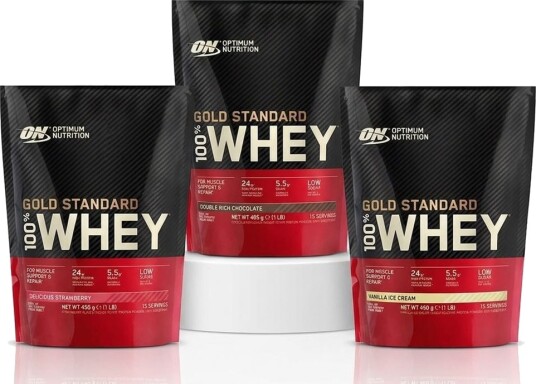 Optimum Nutrition Gold Standard 100% Whey-Pakken