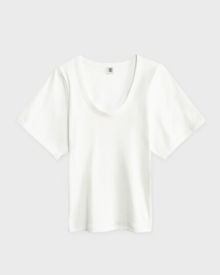 By Malene Birger Dame Topper Hvit L