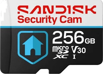 SANDISK Security Cam microSD - 100MB/s - 256GB