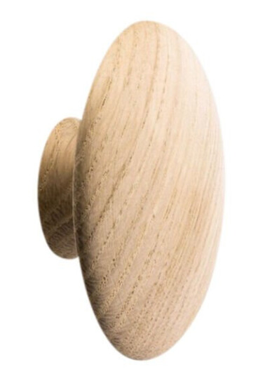 BESLAG DESIGN KNAGG MUSHROOM 65MM UBEHANDLET EIK 370065-21