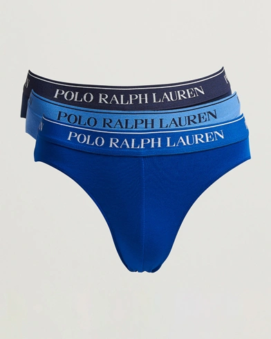 Polo Ralph Lauren 3 Pack Low Rise Trunk Navy/Sapphire Star/Bermuda