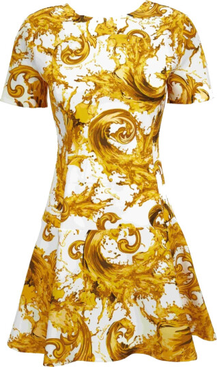 Versace Jeans Couture Dame Kjoler Hvit 2XS,