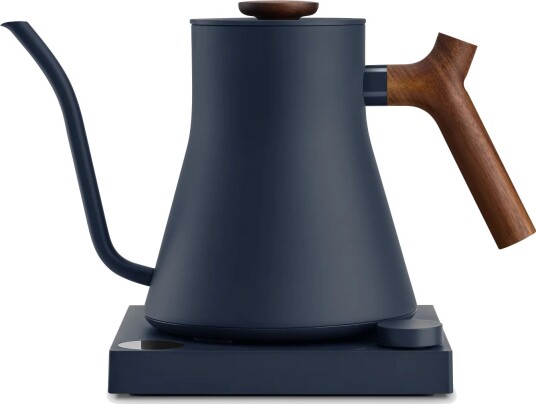 Fellow Stagg EKG Pro Electric Kettle - Stone Blue & Walnut Fellow Stagg EKG Pro Electric Kettle - Stone Blue & Walnut
