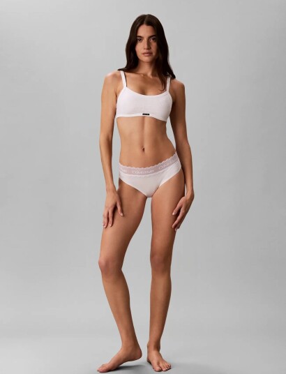 Calvin Klein Lightly Lined Bralette White S