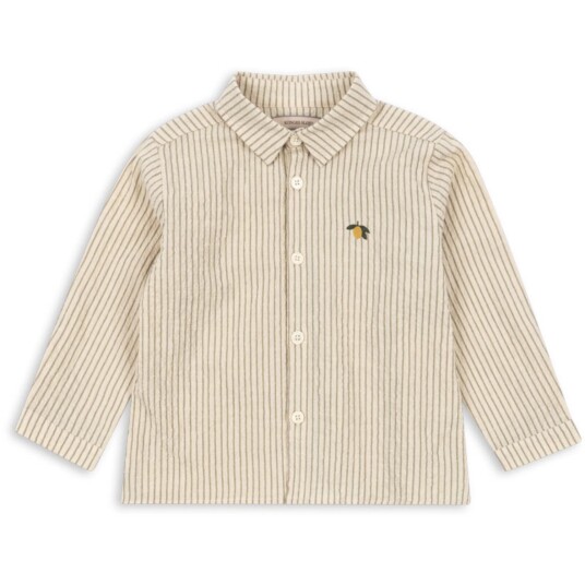 Konges Sløjd Tea Stripe Elliot Ls Skjorte GOTS 18 mdr