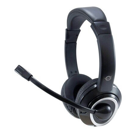 Conceptronics CONCEPTRONIC Headset Klinke Kabel.Mikro.Fernb. Ste