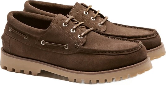 Lindbergh Suede Sailor Shoes BROWN 42 Lindbergh Suede Sailor Shoes BROWN 42
