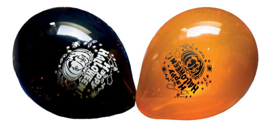 HALLOWEEN BALLONGER 12 STK