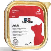 Specific Voksen Katt Våtfôr 7x100 g - Balansert Måltid Specific Voksen Katt Våtfôr 7x100 g - Balansert Måltid