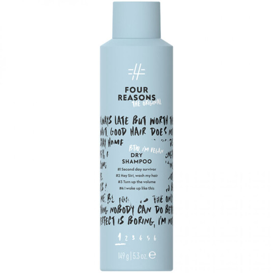 Four Reasons Tørrsjampo 250ml - Vegansk og Volumgivende Four Reasons Tørrsjampo 250ml - Vegansk og Volumgivende