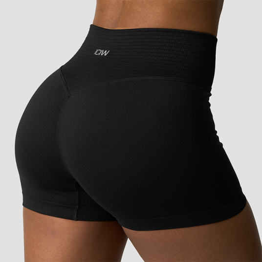 Icaniwill Define Seamless V formede shorts Svart Large